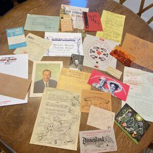 D23 Gold Member Gift - 'From The Office of Walt Disney Disney' - 2016